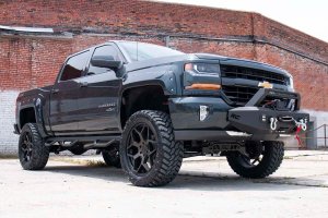 GMC Sierra 1500 Suspension Lift Kit - Rough Country - 7 Inch Lift Kit | Bracket | Vertex/V2 Shks - '14-'16